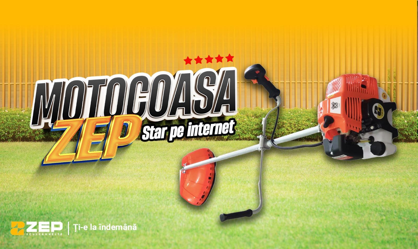 Transformă tăierea buruienilor într-un joc cu motocoasa ZEP PRO– ZEP.RO