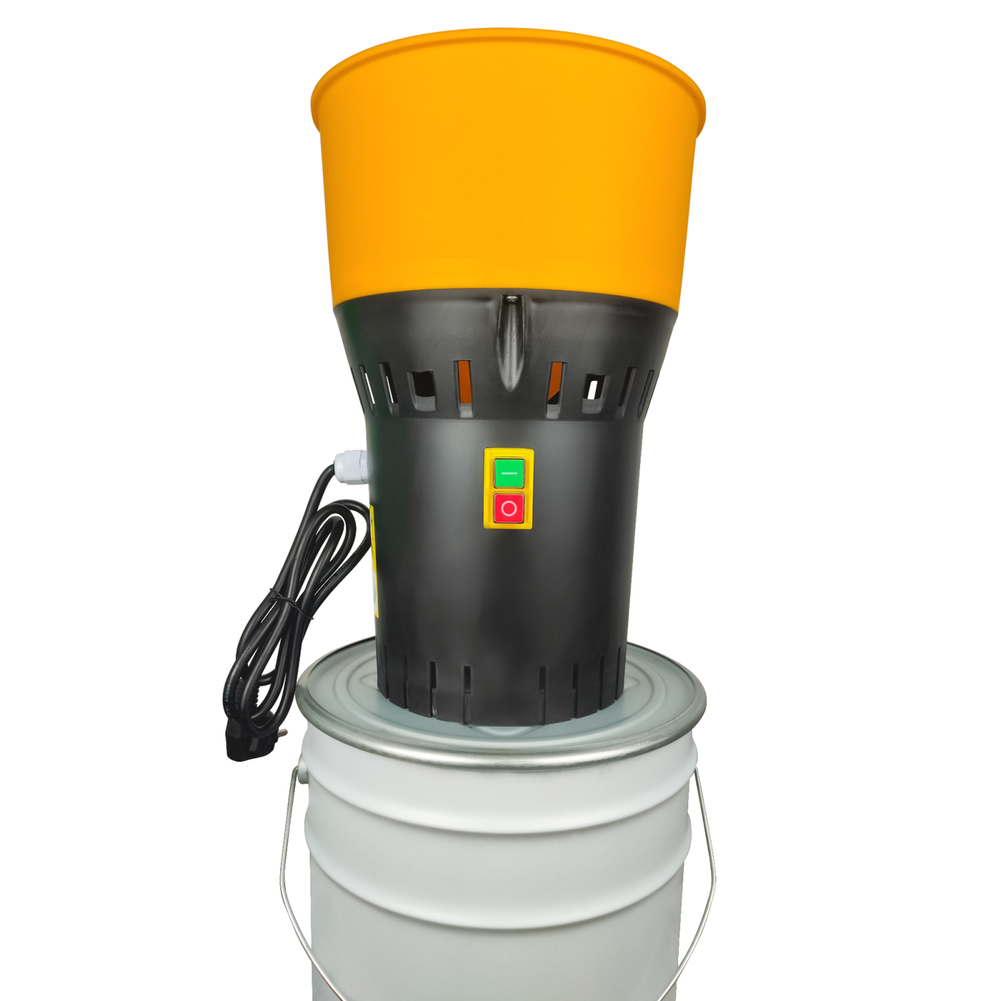 Moara cu galeata pentru furaje Holz Mill-25L ECO, 1 kW, 19000rpm, 220V, Tehno Ms #80501