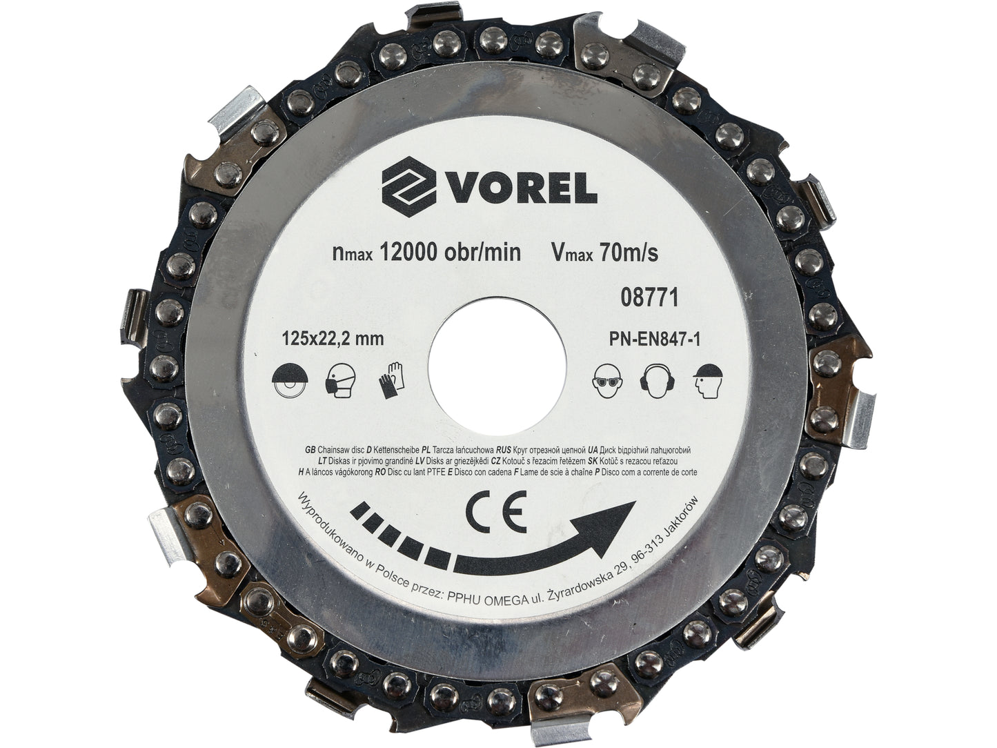 DISC CIRCULAR PENTRU LEMN 125 MM