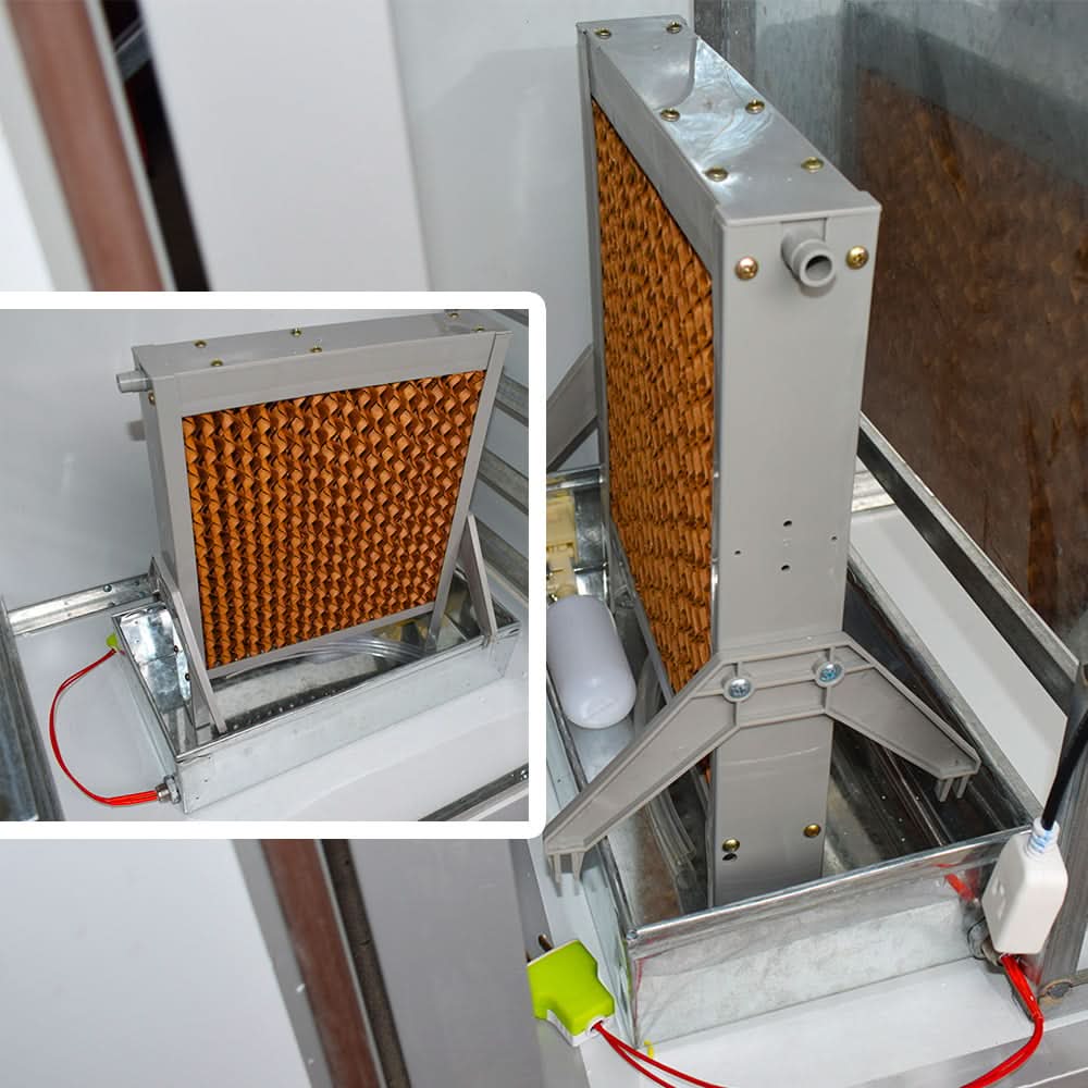 Incubator ZEP MS-1000, cu invertor, 1000 oua, inox, intoarcere automata