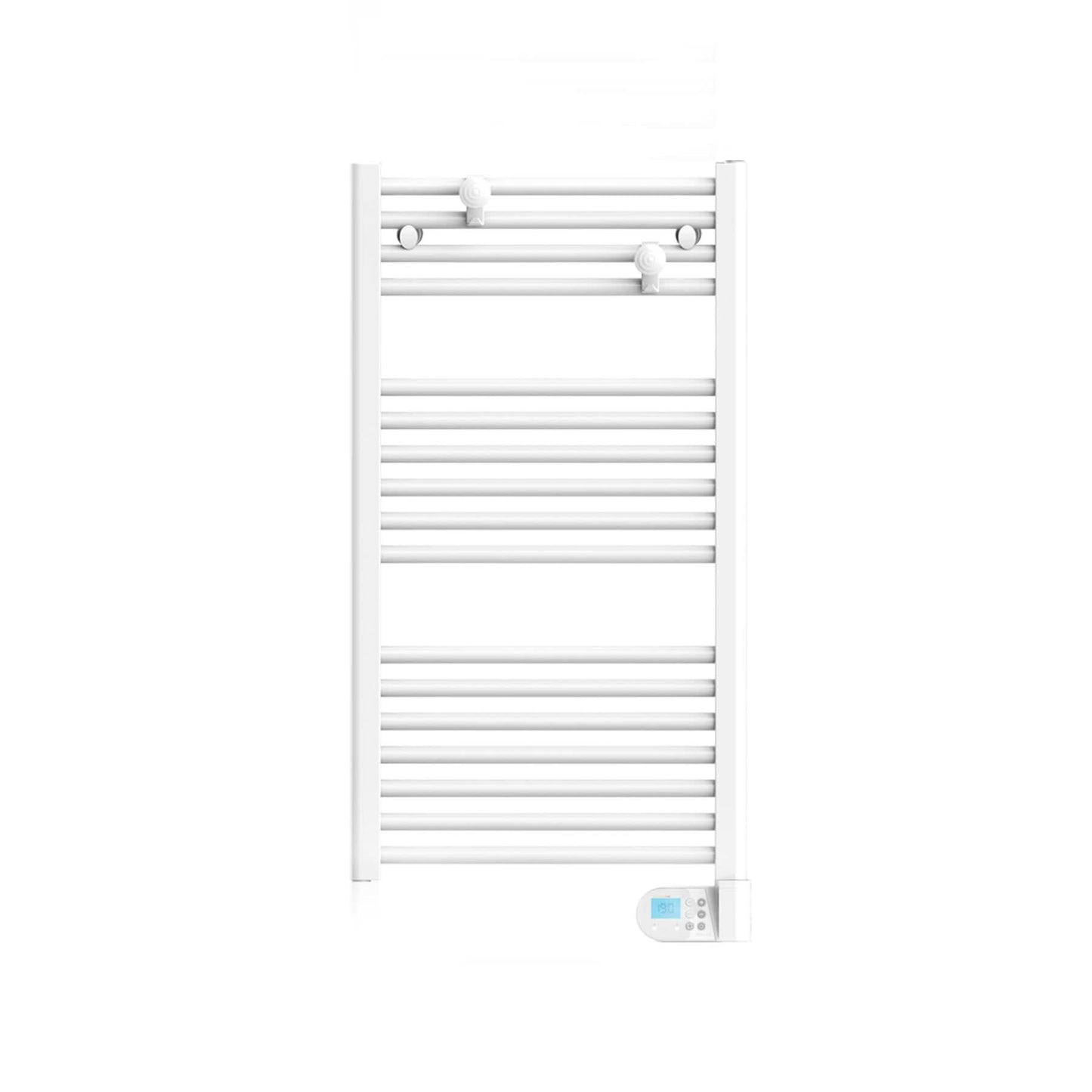 Radiator electric NOIROT Flobain 2 L50 500 BL, 500W, lichid termic, termostat digital, alb, montare pe perete