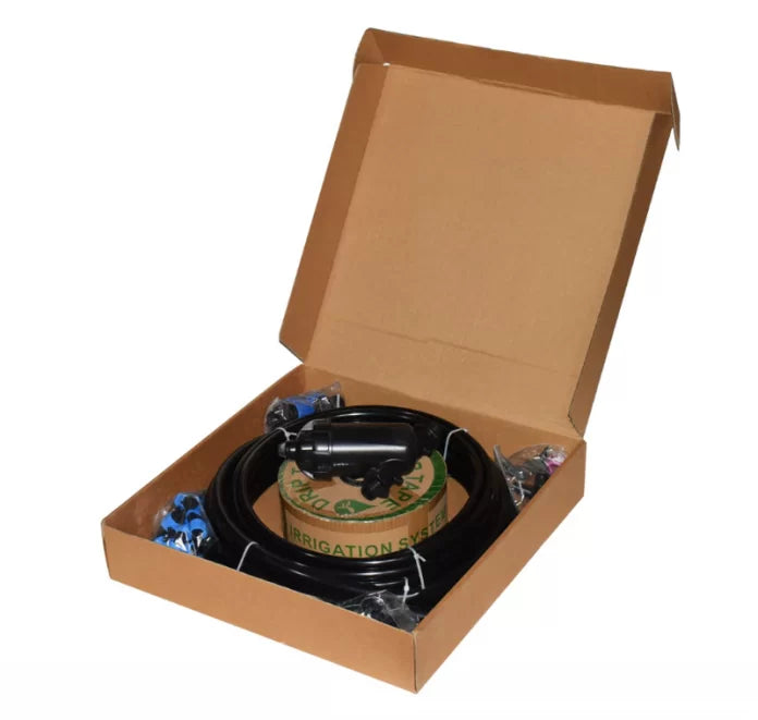 Kit irigare universal ZEP pentru sera 12 m , banda picurare 130 m, debit 2 L/h