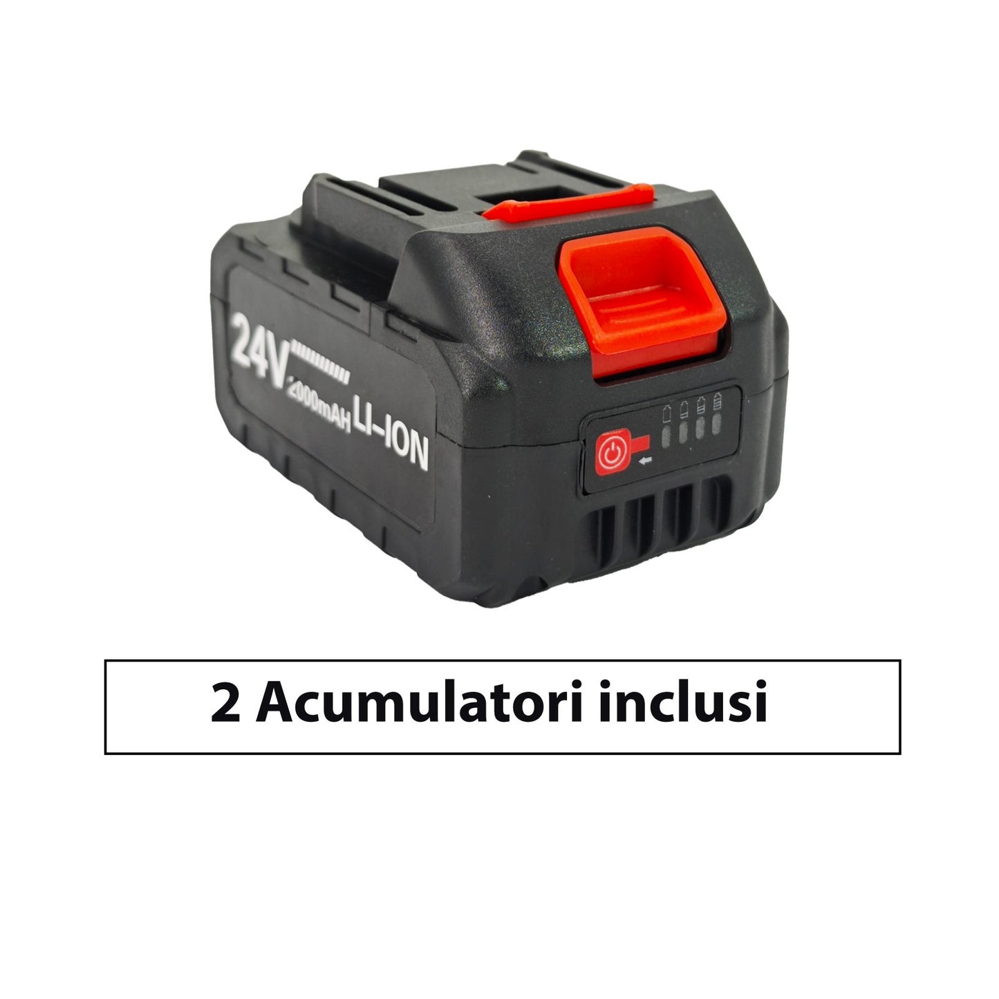 Drujba cu acumulator 24V 2Ah DDT-CRISTAL lama 35 cm ungere automata 2 acumulatori fierastrau electric portabil