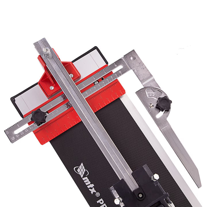 Aparat taiat placi ceramice MTX 600 mm, pe sina, manual, pentru gresie si portelan