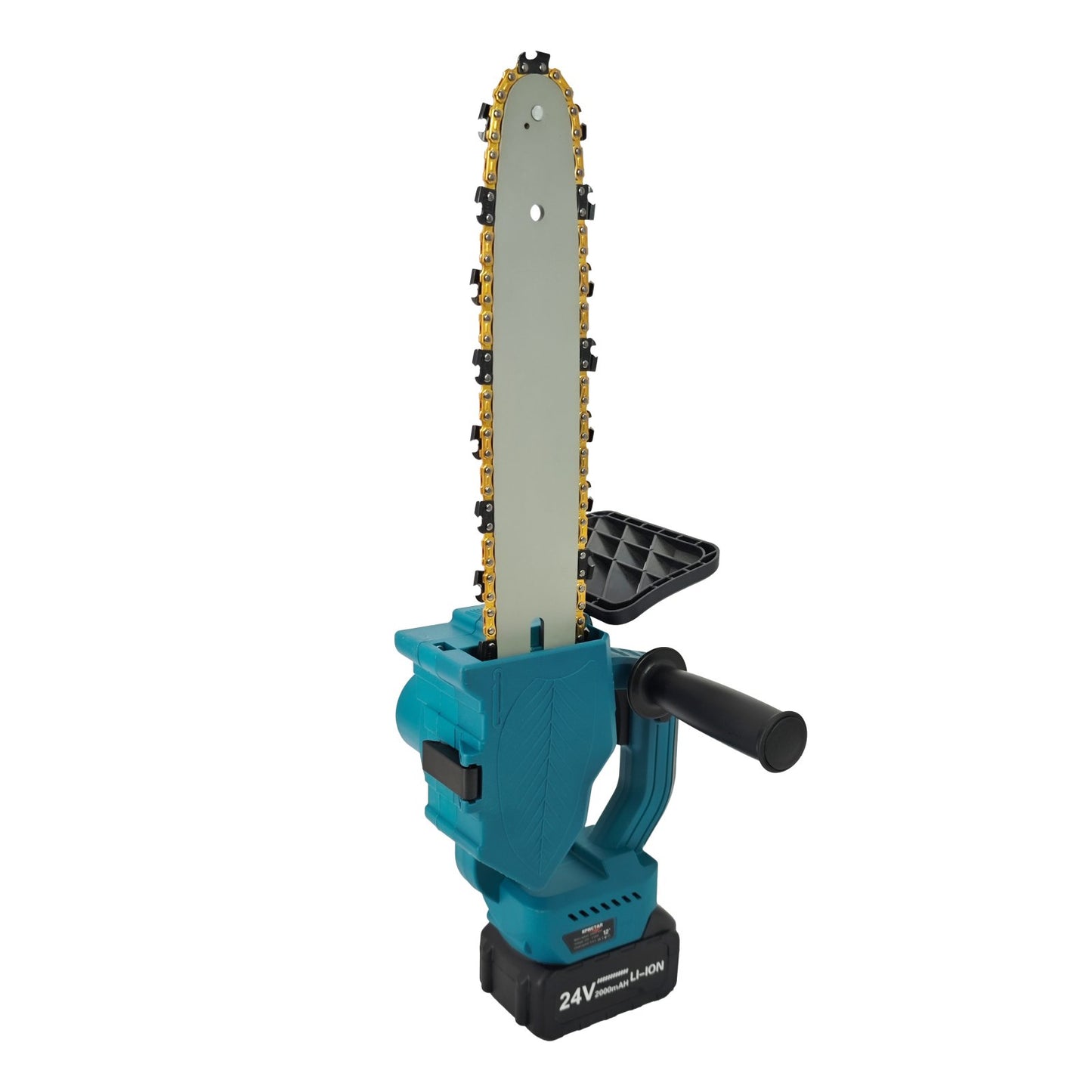 Drujba cu acumulator 24V 2Ah DDT-CRISTAL lama 35 cm ungere automata 2 acumulatori fierastrau electric portabil