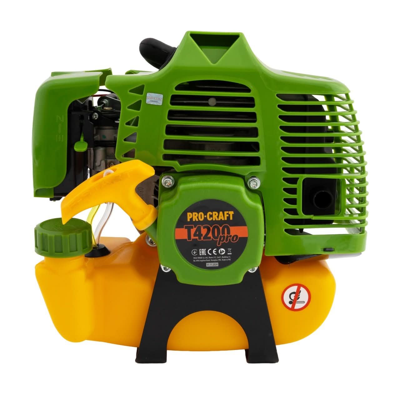 Motocoasa Procraft T4200 PRO, 5.7 CP, 9000 RPM, 2T, latime taiere 254 mm