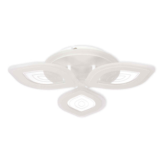 Lustra LED Living Doris, 50W, 3 Brate, 3000-6000K