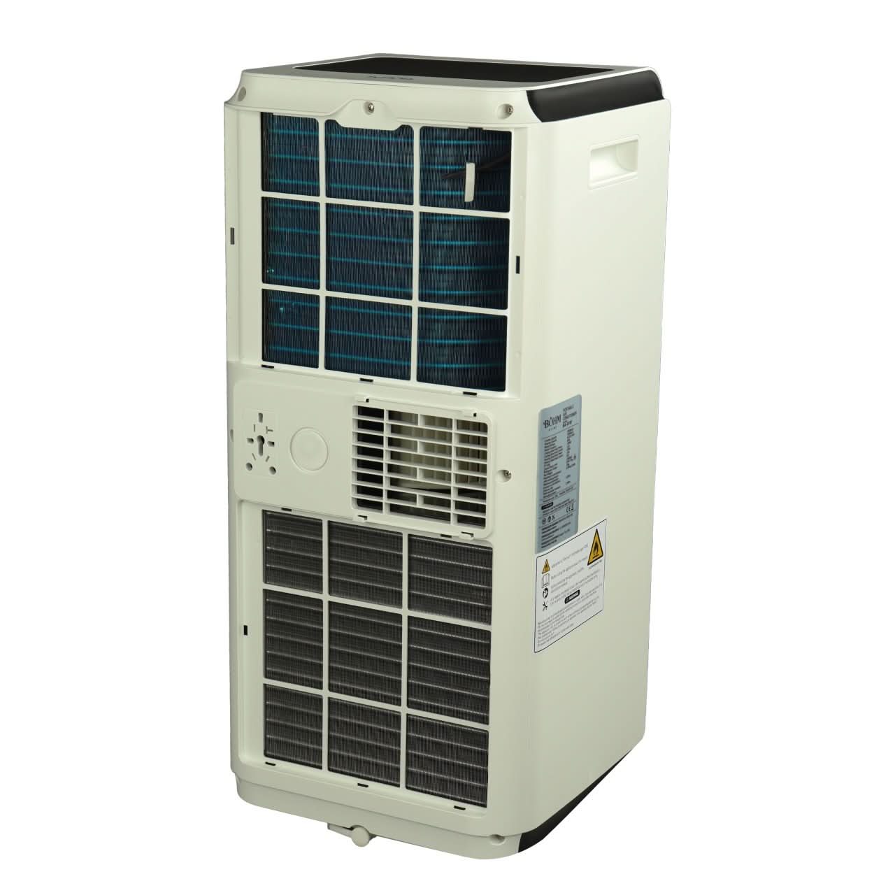 Aer conditionat mobil 4 in 1 BOHM, 9000 BTU, racire, incalzire, ventilatie, dezumidificare, R290