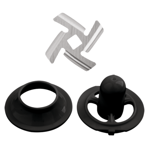 Masina de tocat carne LUND 5in1, 550W, 1200W maxim, inox, multifunctionala pentru carne, legume, carnati, sucuri si kebab