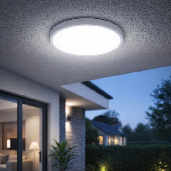 Plafoniera LED Fi300, 24W, 2040 lm, Ø300x65 mm
