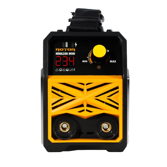 Aparat Sudura MMA Mini ROTOR MMA200, 200A, LCD Color, pentru sudura acasa