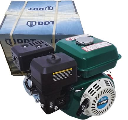 Motor benzina 7.5HP, 4 timpi, 200cc, ax 20mm cu pana, 3600rpm, pentru utilaje agricole DDT
