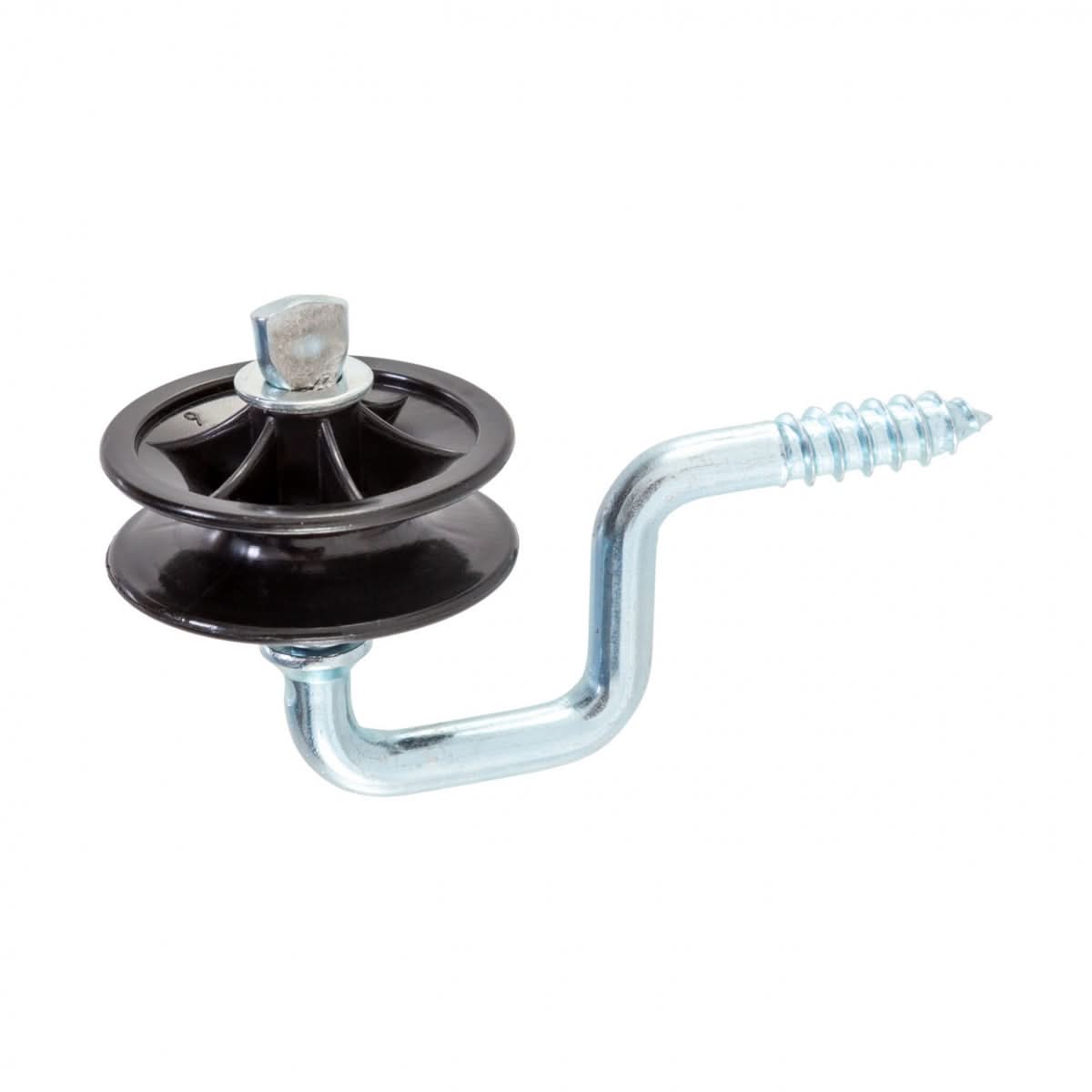 Izolator colt cu holsurub pentru structuri lemn – potrivit benzi si fir electric pana la 6 mm