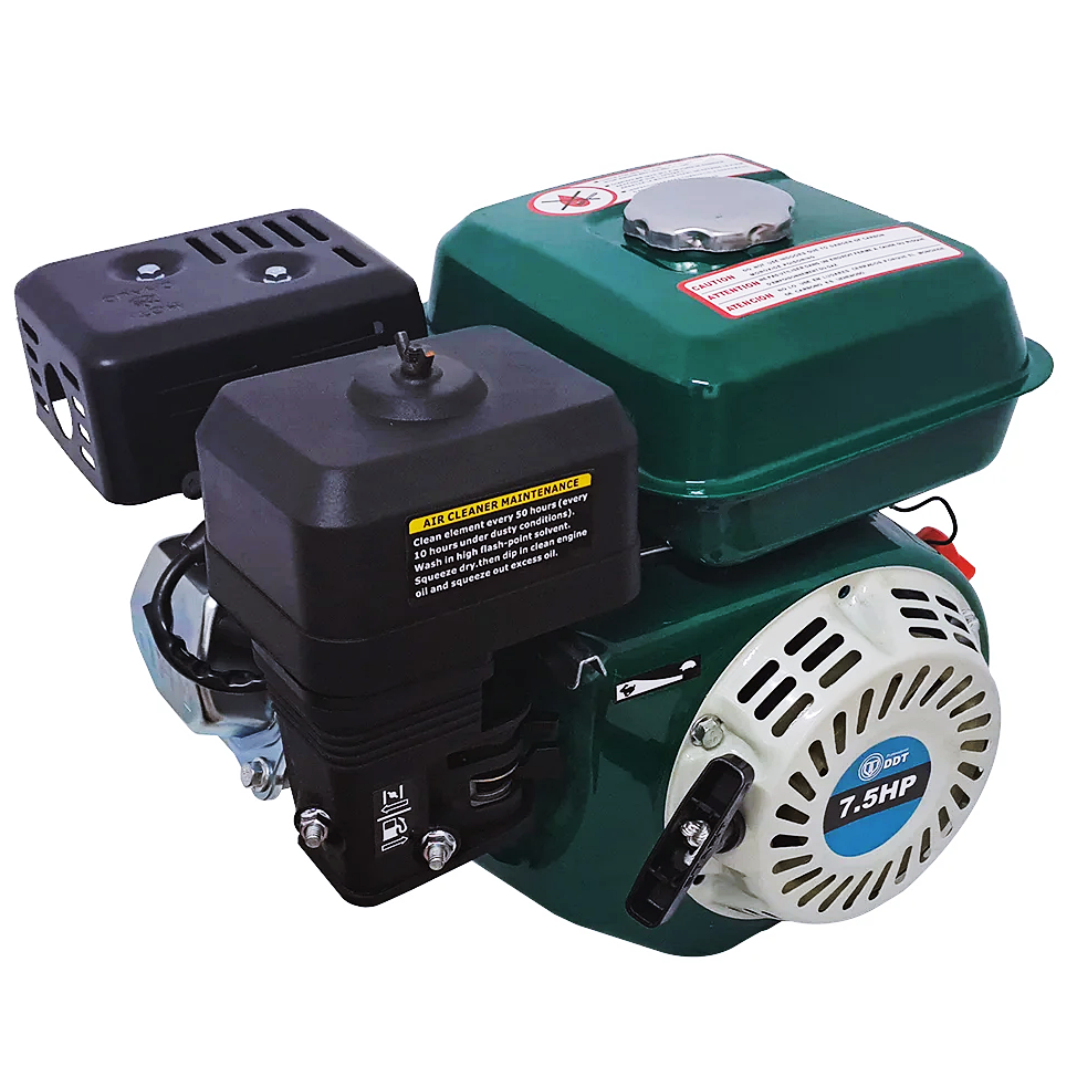 Motor benzina 7.5HP, 4 timpi, 200cc, ax 20mm cu pana, 3600rpm, pentru utilaje agricole DDT