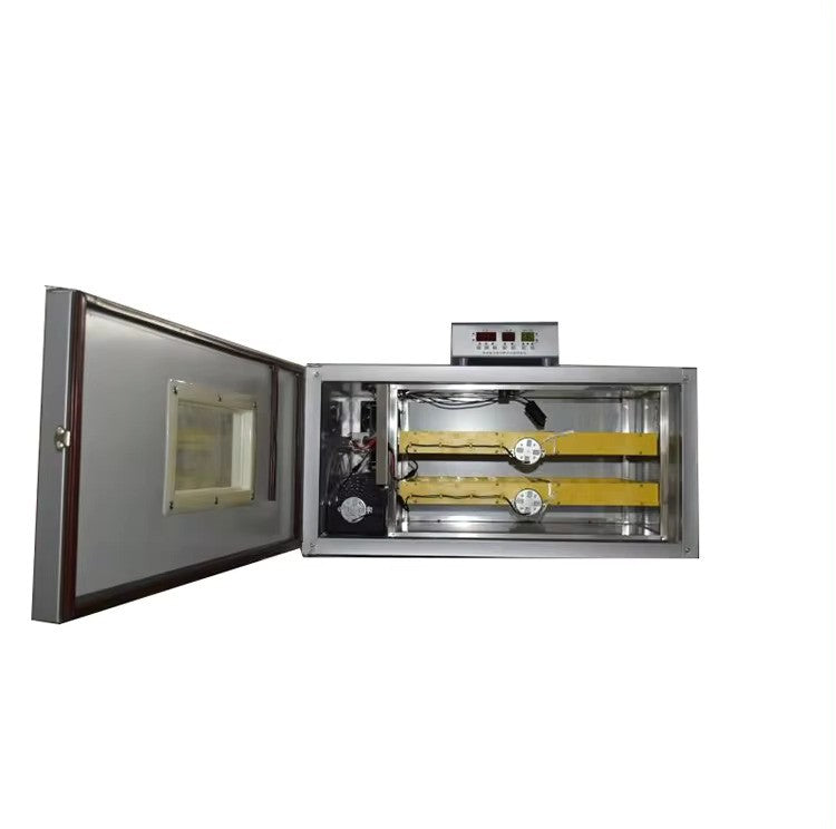 Incubator profesional ZEP UNITEH 120 pentru oua, capacitate mare, control digital, intoarcere automata, ovoscop integrat