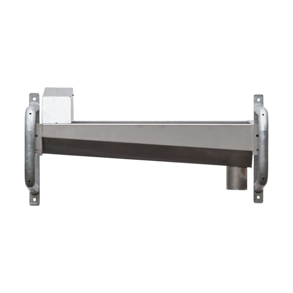 Adapatoare inox 50L cu suport perete zincata si supapa 220P