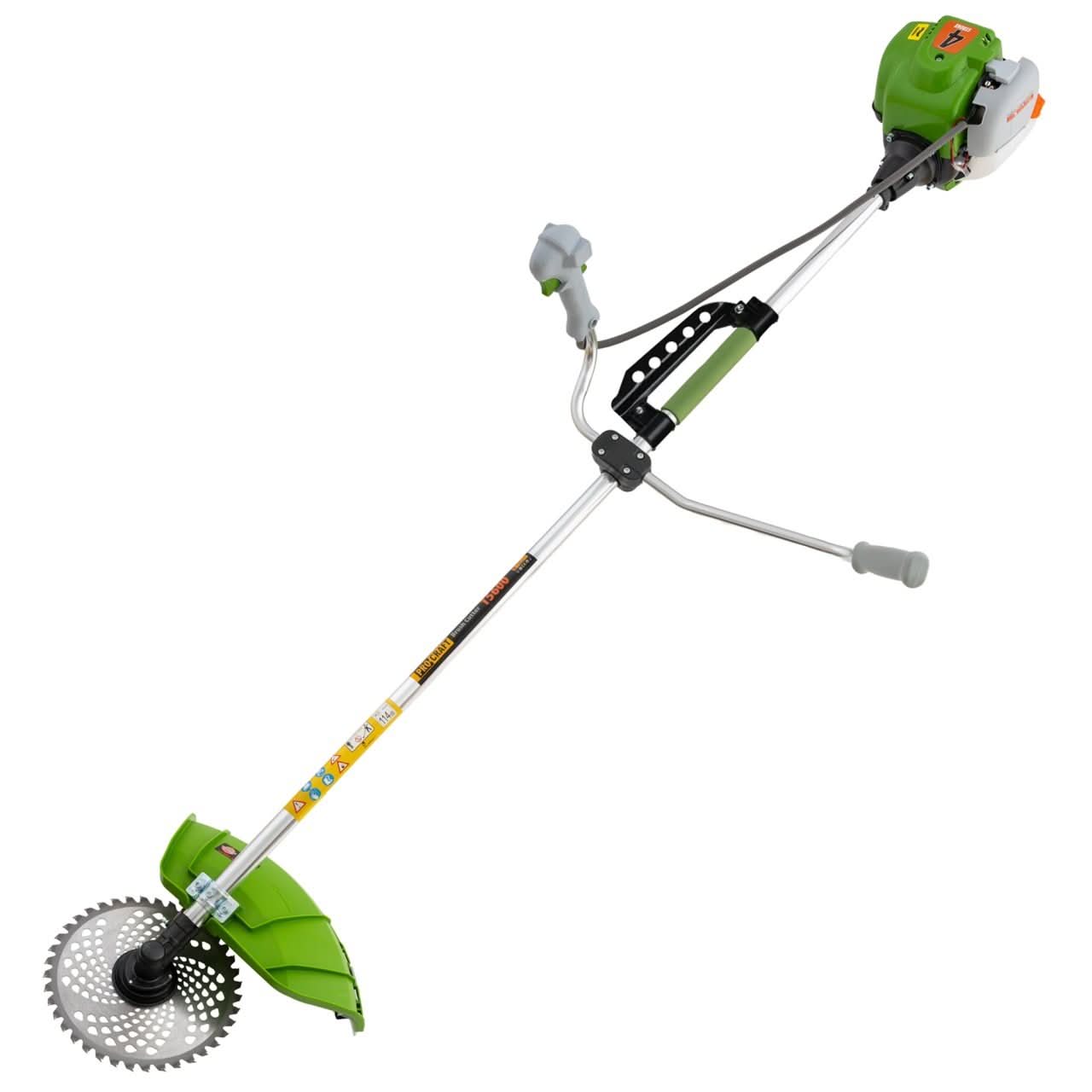 Motocoasa pe benzina ProCraft T5600, 6.3 CP, motor 4 timpi, 62cc, 9000 RPM, 1.2L, ham si 3 discuri incluse