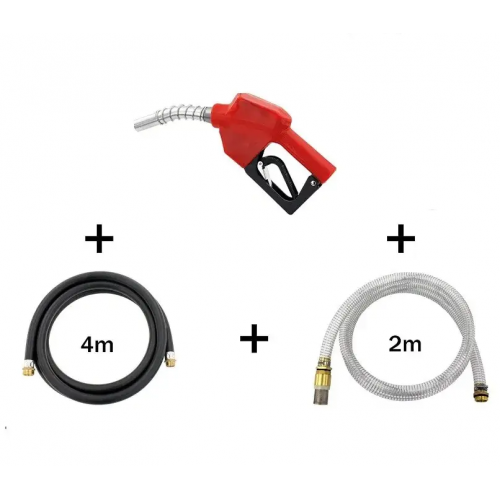 Ministatie cu pompa pentru transfer motorina, 220V, 550W, 70 l/min, cu contor si pistol de alimentare