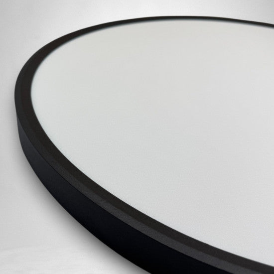 Plafoniera LED Versa, Rama Neagra, 24W, Ø300x25mm, 3000K/4000K/6500K