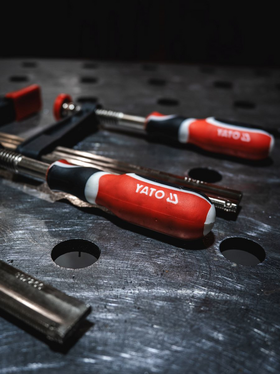 Menghina tamplarie 200x50mm cu sina ranforsata si maner ergonomic