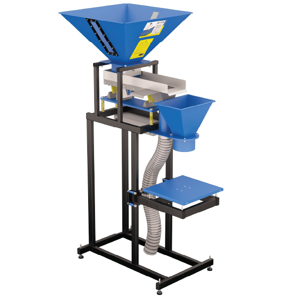 Dozator cu cantar FS-75 profesional, 0.15–40 kg, buncar 75 L, ambalare semi-automata