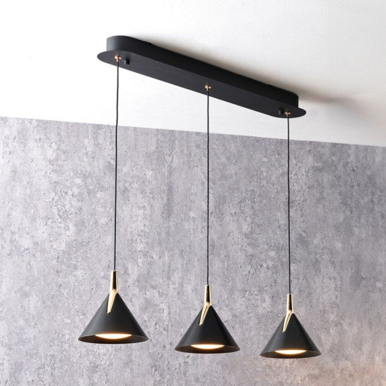 Lustra LED Gemini 24W, 1900 lm, 3000-6500K, Cafenie