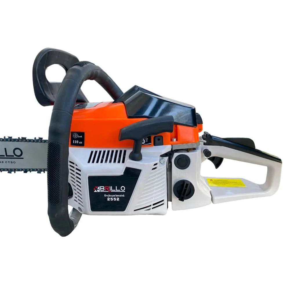 Drujba pe benzina Brillo BR-2552, 5CP, 52cc, lama 45cm, 10000rpm, motor 2T