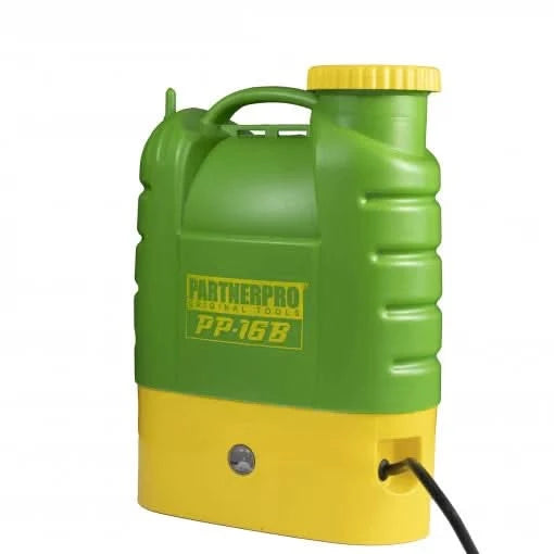 Pompa de Stropit cu Acumulator 16L PARTNER PRO, 12V 8Ah, Presiune Reglabila 0.15-0.4 MPa