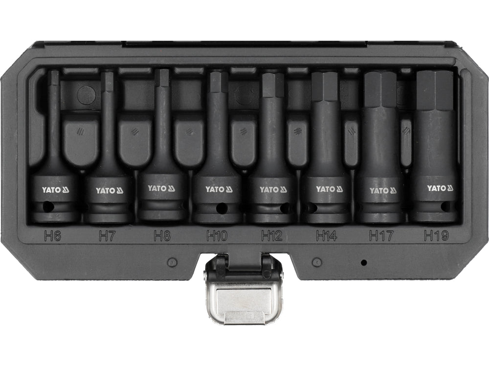 Set 8 chei tubulare de impact hexagonale 1/2'' – Scule profesionale pentru mecanica si service auto