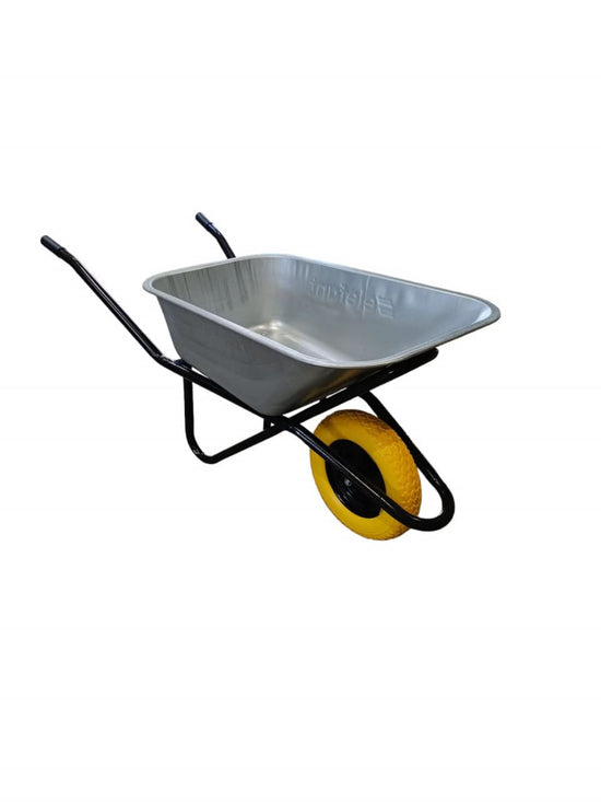 Roaba PROFESIONALA Elefant Tip 5, 100L, 180 kg, Cuva Galvanizata, Roata Poliuretanica