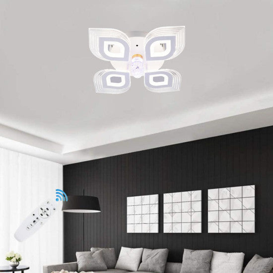 Lustra LED METIS 90W, 4 Brate, 400x80 mm, 3 Culori, IR