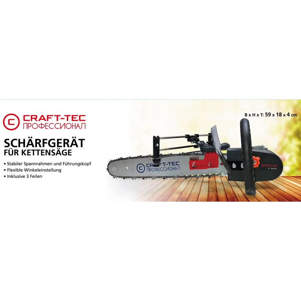 Dispozitiv manual de ascutit lanțul de drujba Craft-Tec MX045