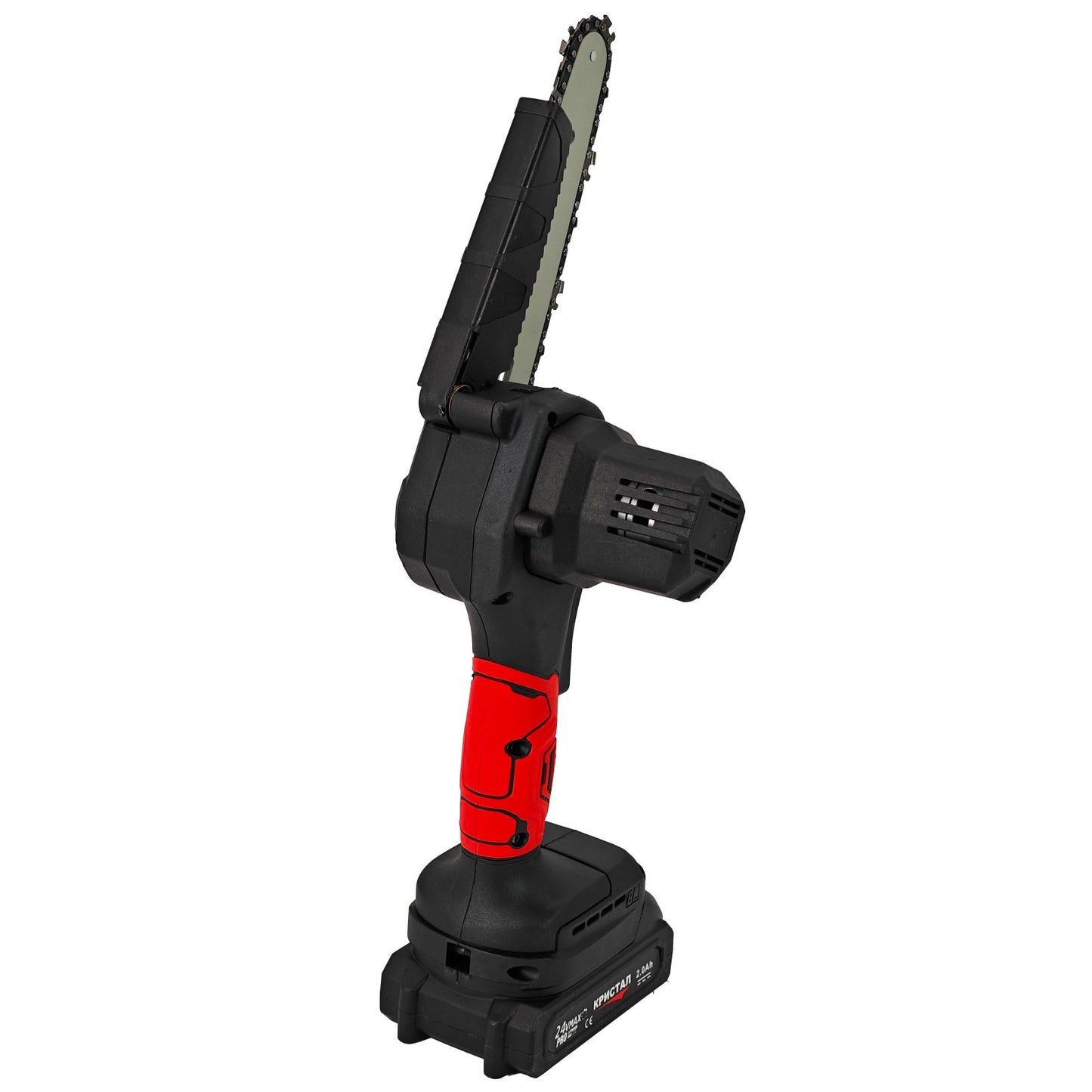 Set mini drujba si foarfeca electrica cu 2 acumulatori 24V 2Ah DDT CRISTAL cu accesorii incluse