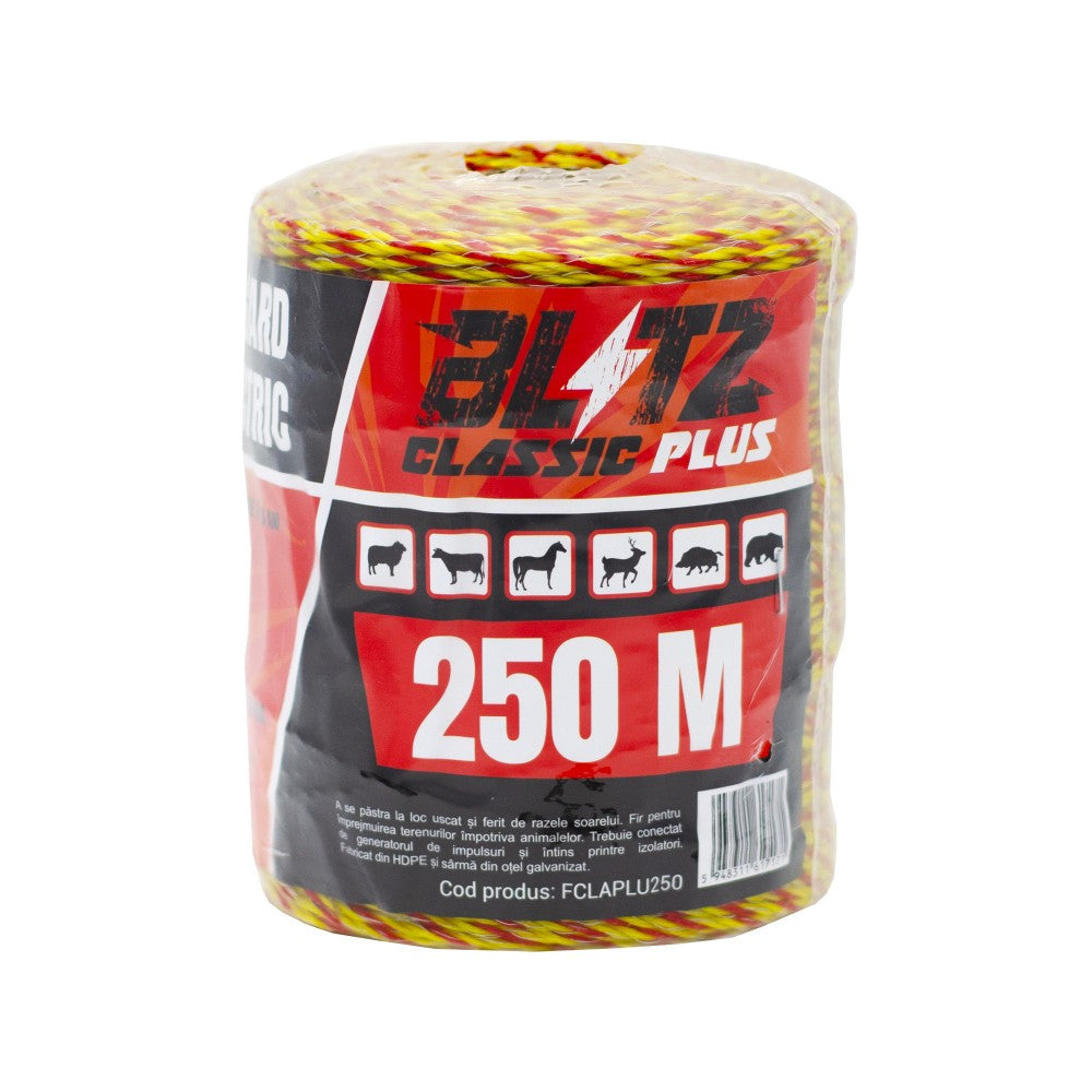 Fir gard electric PROFESIONAL Blitz Classic Plus 250m, 4.5Ω/m