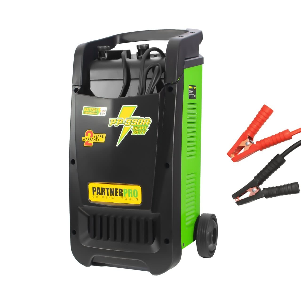 Robot de pornire auto PartnerPro PP-550A, 2000W, 430A, compatibil 12/24V