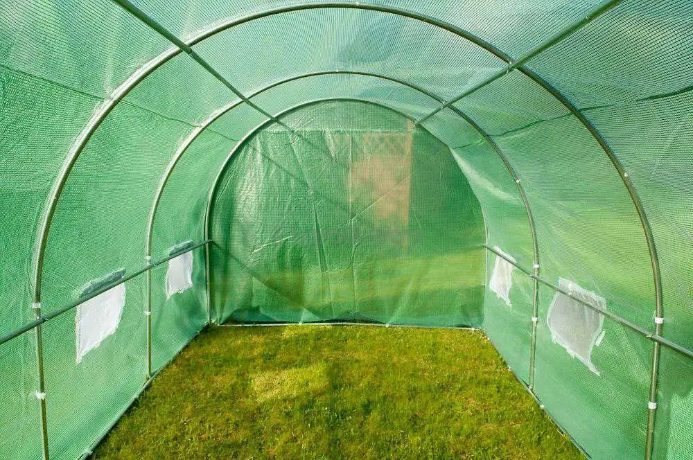 Solar gradina ZEP 4x3x2 m, polietilena 180 g/m², rezistent UV, structura otel galvanizat