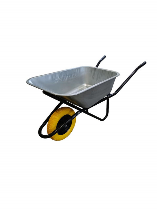 Roaba PROFESIONALA Elefant Tip 5, 100L, 180 kg, Cuva Galvanizata, Roata Poliuretanica