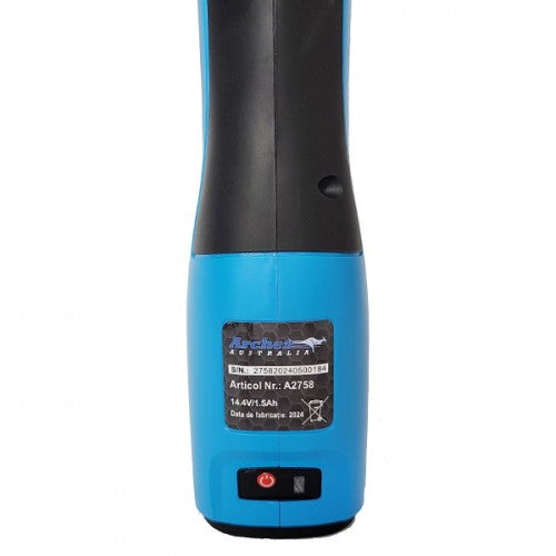 Foarfeca electrica de gradina cu acumulator Archer A2758, 14.4V, 30 mm, 2 baterii, 0.8 kg, valiza transport