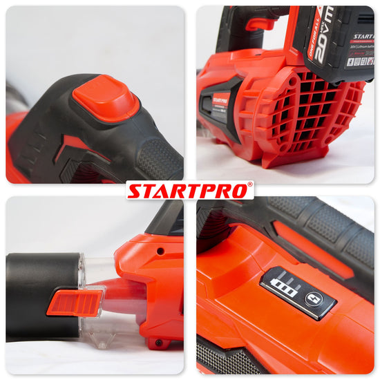 Suflanta frunze StartPro SBB-21, 20V, 160 km/h, 335 CFM