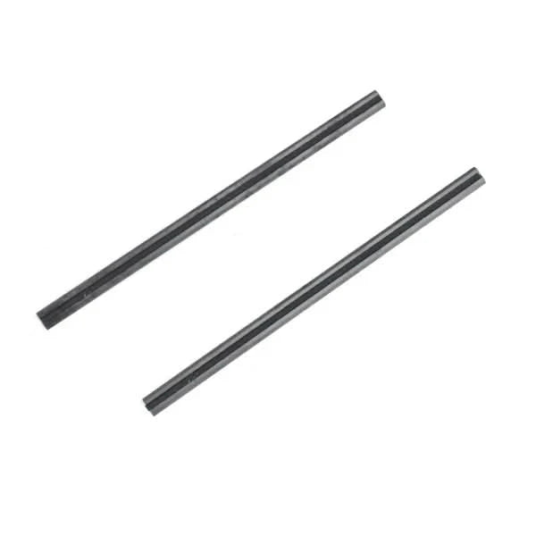 Set lame duble ROTOR 82mm HSS pentru rindea electrica 2 bucati