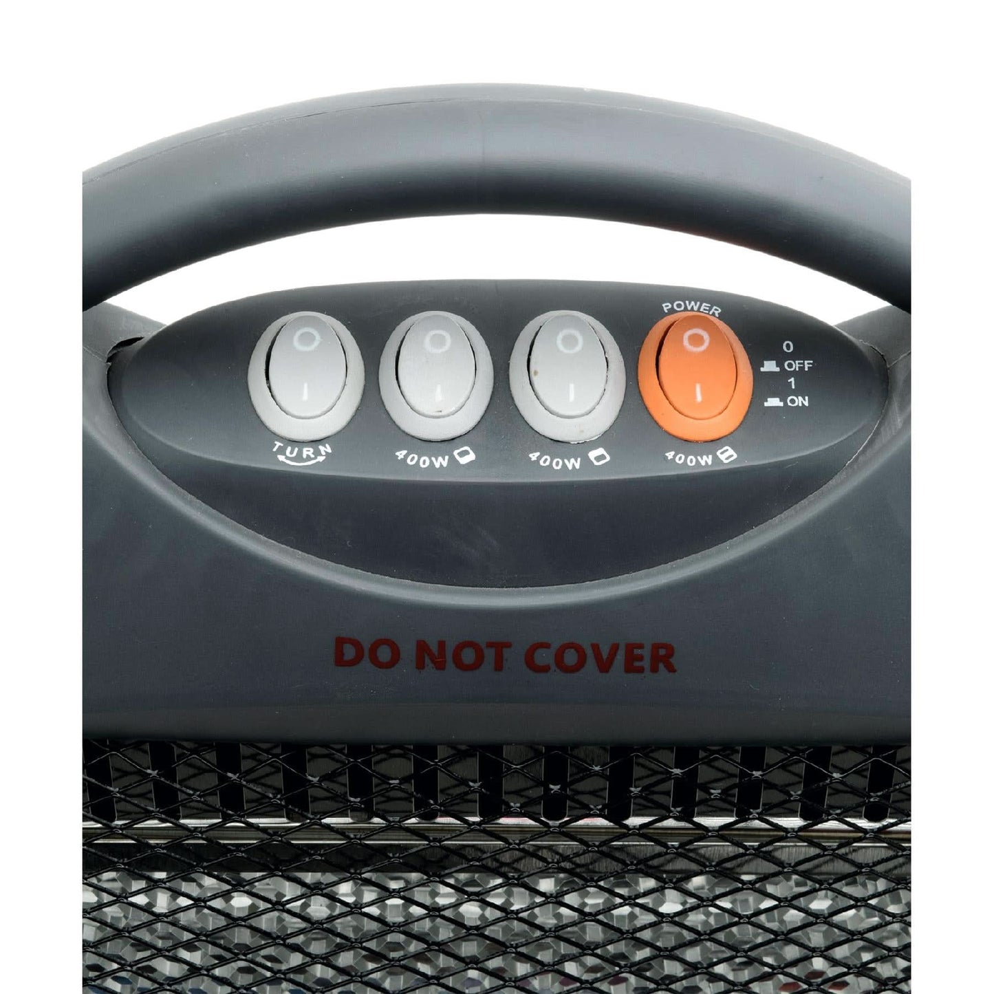 Radiator cu halogen Home Zep FK 21, 1200W, 3 trepte de incalzire, oscilatie, protectie rasturnare, compact