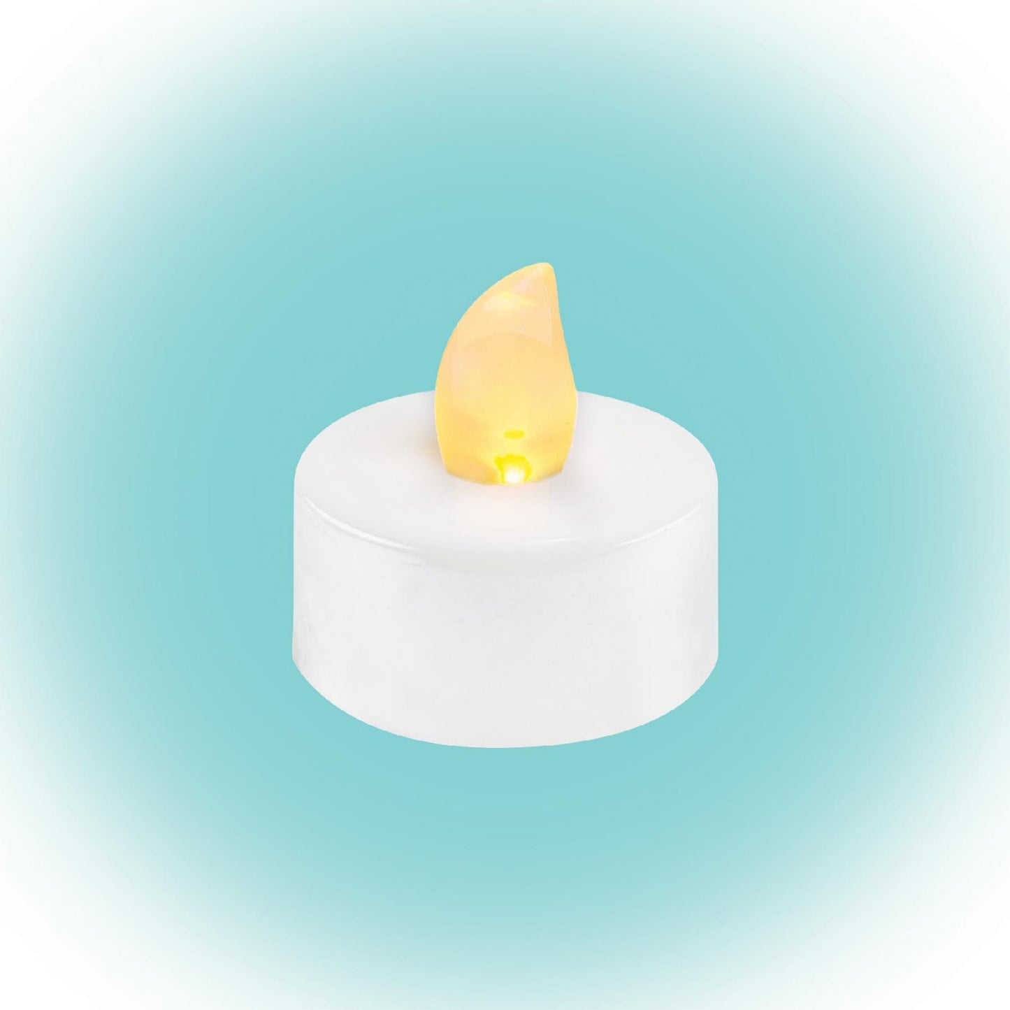 Set 2 Candele LED Albe, Flacara Intermitenta Galbena, Alimentare CR2032 Inclusa – CD 2/WX