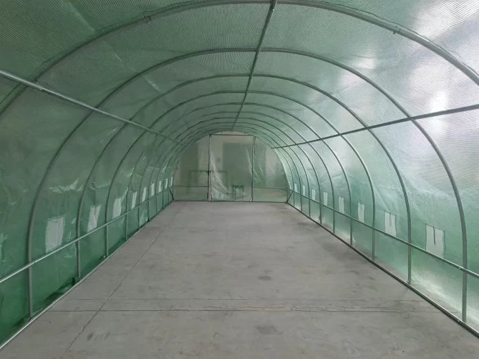 Solar gradina ZEP 6x3x2 m ZEP PRO, polietilena 180 g/m², rezistent UV, structura otel galvanizat