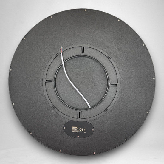 Plafoniera LED Versa, Rama Neagra, 40W, Ø500x27mm, 3000K/4000K/6500K
