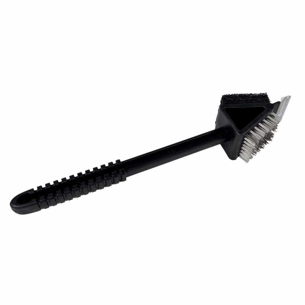 Perie cu racleta pentru curatat gratarul KLUGMEISTER KY1030A, peri metalici + racleta