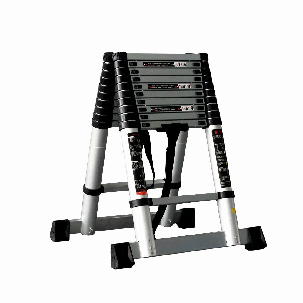 Scara telescopica aluminiu ZEP TOOLS JL-211, 3.2 m, 2x11 trepte, 150 kg