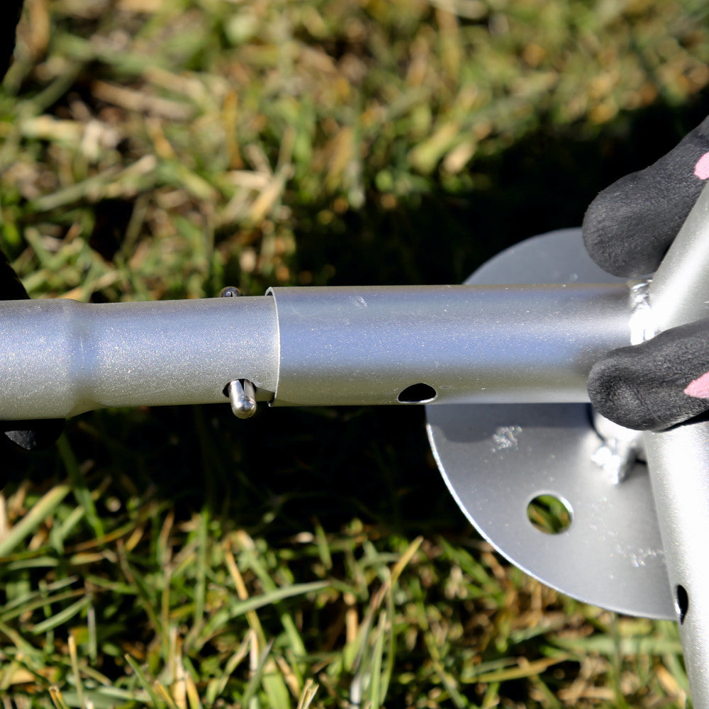 Tarc exterior pasari 6 m², 200x300x195 cm, otel galvanizat, plasa 0.7 mm, acoperis impermeabil