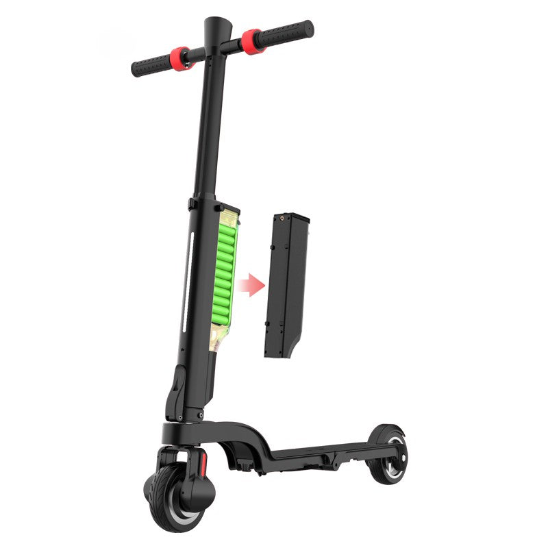 Trotineta electrica Kixin X6, motor 250W, baterie 36V 5Ah, autonomie 20 km, viteza 25 km/h, roti 5.5 inch, sarcina 100 kg