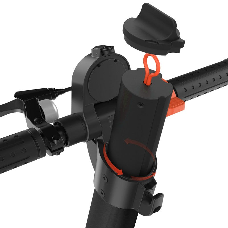 Trotineta electrica Kixin X7, motor 350W, baterie 36V 5Ah, autonomie 20 km, viteza 25 km/h, roti 10 inch, sarcina 100 kg