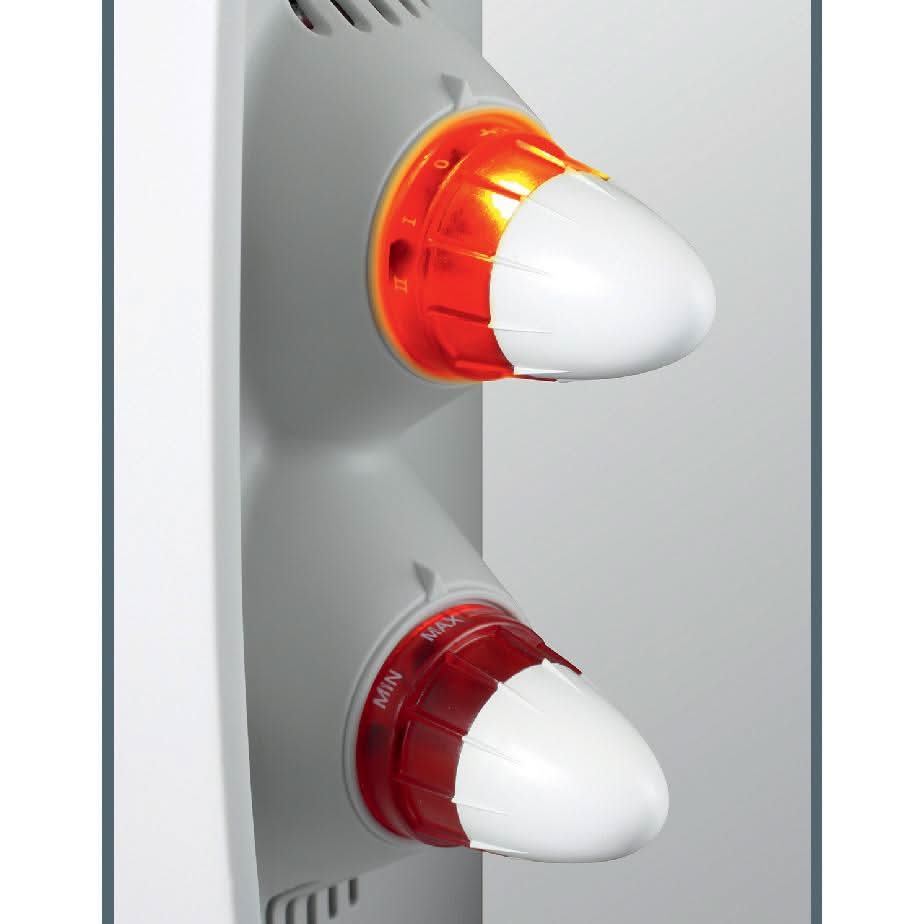 Convector electric cu ventilator Home ZEP FK 190 Turbo, 2000W, 2 trepte de incalzire, termostat mecanic, pentru podea